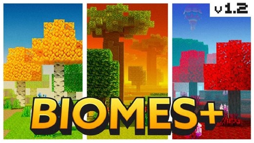 生物群系+ 1.2 Biomes+ 1690币 我的世界基岩版 官方商城收费模组_哔哩哔哩_bilibili