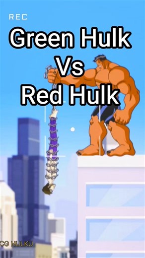 Red Hulk Throws Hulk Off The Building 😱।।#shorts#hulk