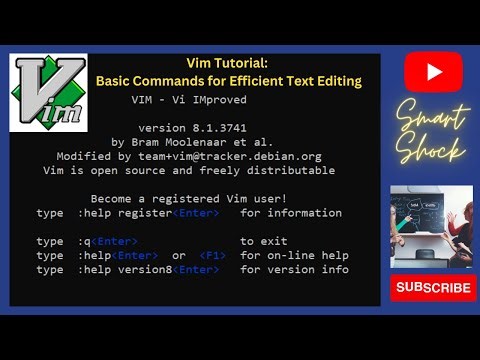Vim Tutorial: Basic Commands for Efficient Text Editing