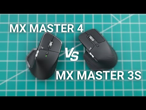 Logitech MX Master 4 vs MX Master 3S - Ultimate Productivity Mouse Showdown