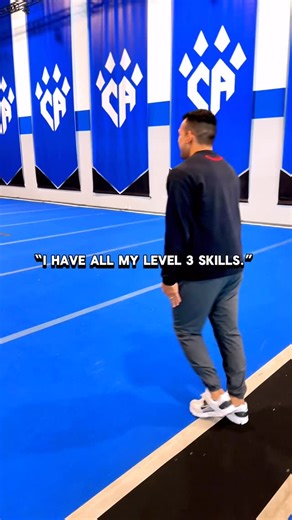 Cameron on Instagram: "When “I have all my level 3 skills.” shows you their level 3 skills. 😅 . . . #cheer #cheerleading #allstarcheer #cheertok #cheerleadersoftiktok"
