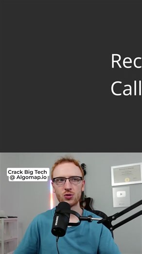 Gregory Hogg on Instagram: "Recursion, Recursive Call Stack Explained Crack big tech at algomap.io! #coding #leetcode #programming #interview"