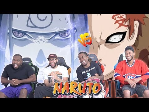 Sasuke vs Gaara! Naruto 65, 66 & 67 REACTION/REVIEW