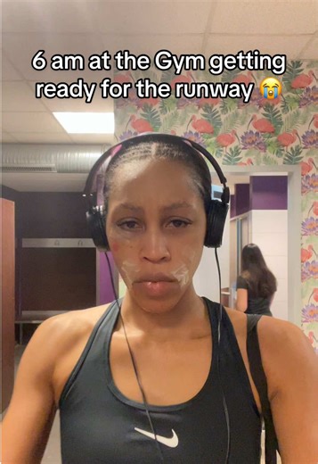 Preparing for the Runway: A Model's Early Morning Routine