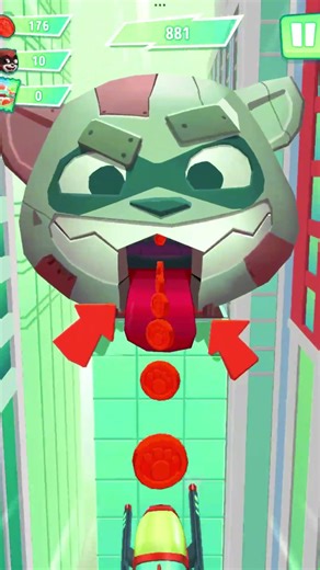 Talking Tom Hero Dash Super Noir Tom Ride The Hyper Jet In Skies & Defeat All Bazooka Raccoon Bosses