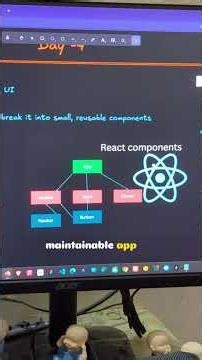 Day - 4 Reactjs components. #coding #reactinterview #frontendinterview #frontend
