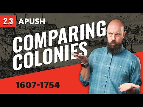 REGIONS of the British Colonies, COMPARED [APUSH Review]