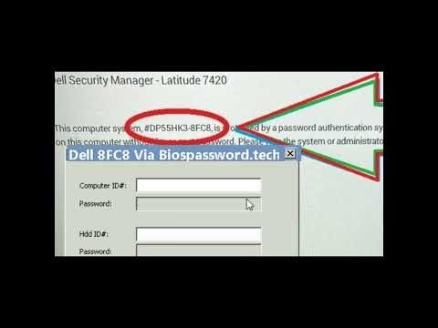 Dell Bios Password Generator | Unlock or Reset Laptop & Desktop. with 8FC8, E7A8, 3A5B, 1F5A, BF97