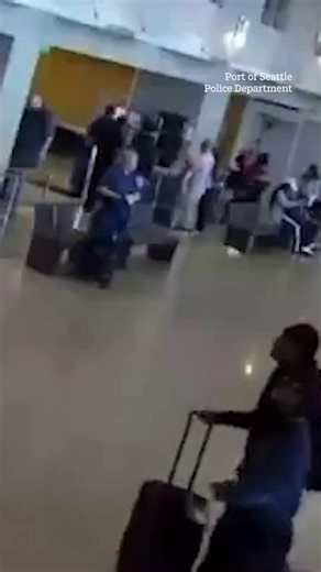 Shock moment Olympian Sha’Carri Richardson pummels boyfriend at airport | The Sun