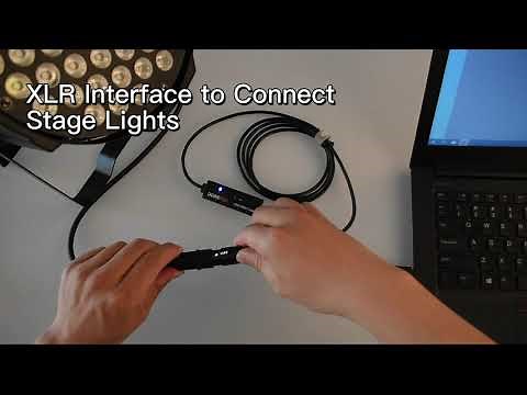 【DOREMiDi】High quality USB to DMX/RDM cable