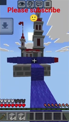 Minecraft insane combo in mobile🤯 #minecraft #shorts