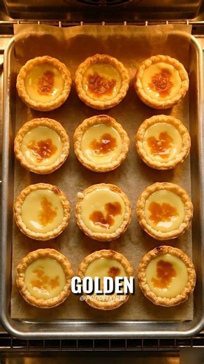 Famous Chinese Egg Tarts at Home 🇨🇳🥧