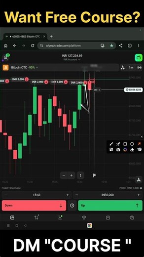 🔥 Olymp Trade Live Trade | Powerful Price Action Entry 📈🎯 #shorts