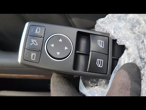 How to replace Window switch For Mercedes E class E350 W212 2009-2016
