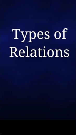 Class 12 Maths, Relations