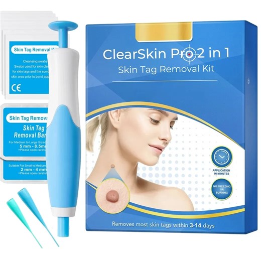 ClearSkin Pro - 2 in 1 Skin Tag Remover Device