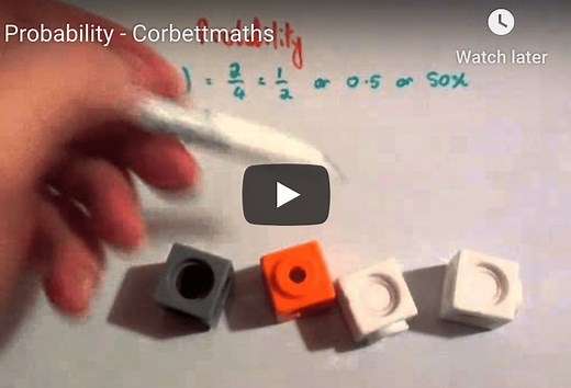 Probability Videos – Corbettmaths
