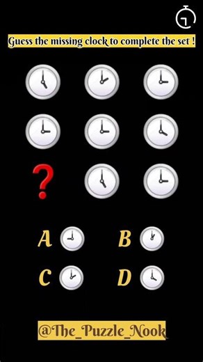 Clock Logic Challenge! ⏰ Can you pass? ⏰#shorts #puzzle #braintest #games #riddles #memes #iqtest