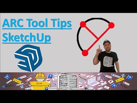 Mastering the Arc Tool in SketchUp | 2-Point, 3-Point & Pie Arc Explained!