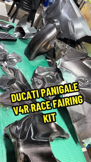 Ducati Panigale V4R Carbon Fiber Race Fairing Kit