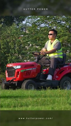 我可以帮您打理草坪!#园艺设备 #园艺工具 #割草机 #草坪 维护 #拖拉机