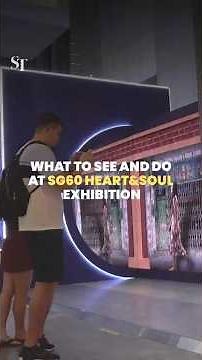 Activities at the SG60 Heart&Soul exhibition at Orchard Central and orchardgateway