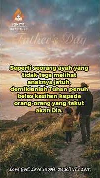 Kasih Bapa yang Menyentuh Hati - Renungan Harian IGC
