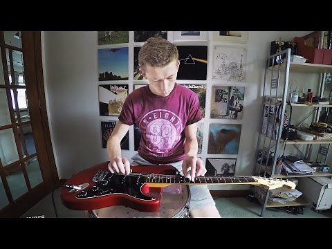 Pink Floyd - High Hopes - Slide Solo Cover (4K)
