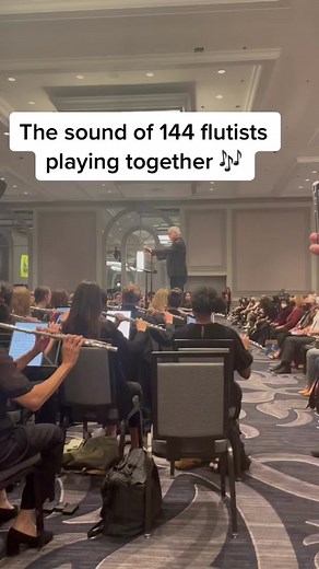 Breathtaking 144-Person Flute Choir at NFA Convention 50th Anniversary