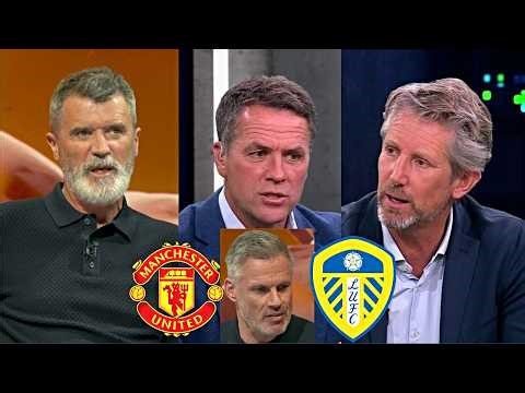 Roy Keane Furious & Carrick Objects at Referee ,Owen and Van Der Sar Opinions to Man Utd 1-2 Leeds