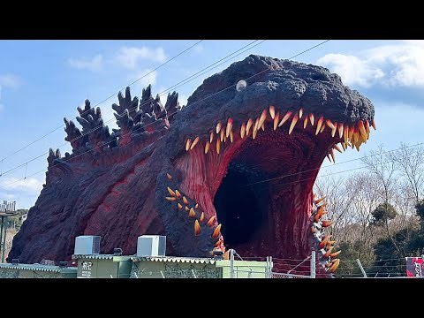Exploring Japan’s Huge Anime & Game Theme Park – Godzilla & Naruto Attractions 🔥 🍃 Nijigen no Mori