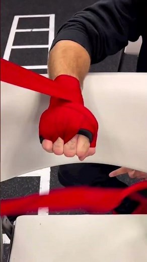 How To Wrap Your Hands with Knuckle Guards | Boxing Tips | #shorts
