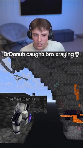 This Minecraft moment HAS to be scripted. #drdonut #donutsmp #minecraft