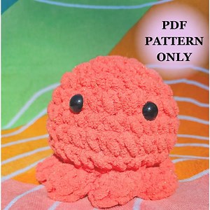 No Sew Crochet Mini Octopus Pattern PDF Download (mini Octopus) Beginner Friendly Mini-octopus - Etsy UK