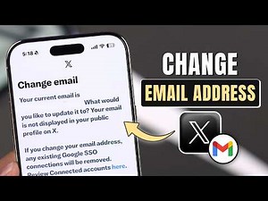 How to Change Email Address on X/Twitter! [Step-By-Step]