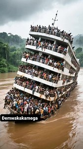 Multi-decker oversized boat capsizes | Dem WA Kakamega