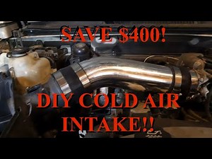DIY Cold Air Intake Installation | Hummer H3