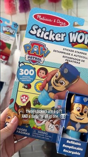 Melissa & Doug | Sticker WOW!™ Activity Pad & Sticker Stamper - PAW Patrol | PAW Patrol Toys