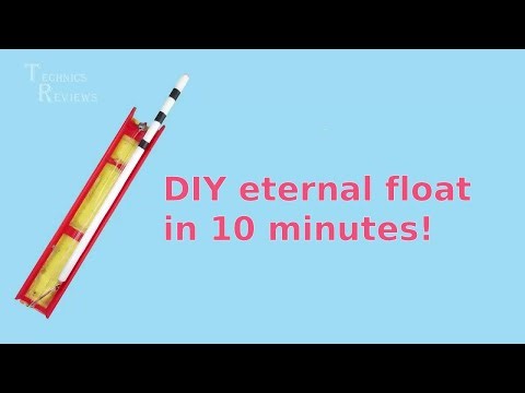 DIY fishing eternal float in 10 minutes #fishing #fishinggear #fishinglife #fishingtools