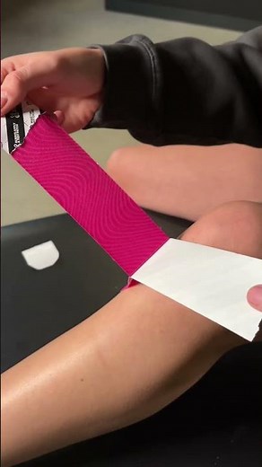 How to tape your knee