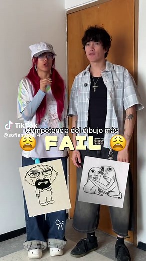 Dibujo más FAIL con mi novio: ¿quién ganó la competencia?
