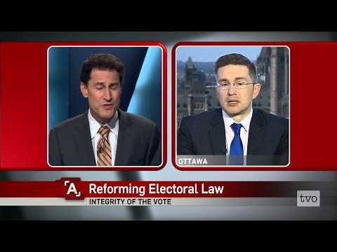 Pierre Poilievre: Reforming Electoral Law