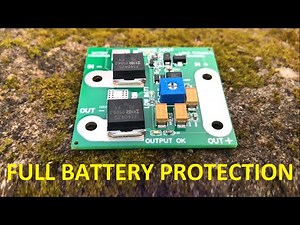 Design Full Battery Protection Circuit Use EasyEDA and JLC SMT Service