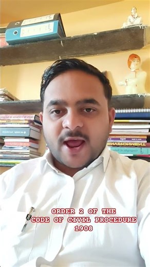 ORDER 2 OF THE CODE OF CIVIL PROCEDURE 1908