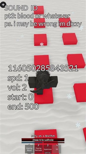 sound id pt3: blood/cut #jujutsushenanigans #jjs #roblox