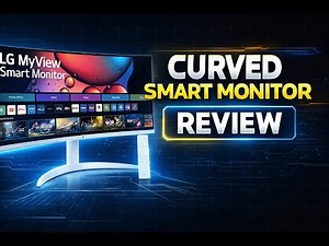 Review - LG 34SR60QC-W 34-inch QHD (3440x1440) Curved Smart Monitor with Streaming, Ultra