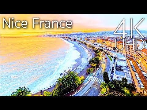 Nice French Riviera in 4K ULTRA HD Drone
