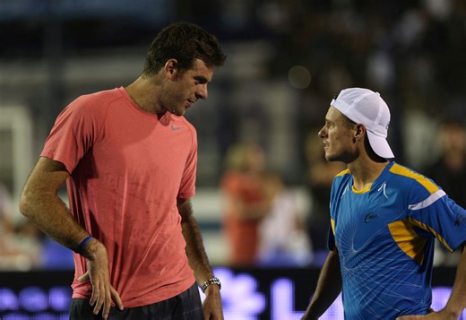 Juan Martin del Potro suggests what Lleyton Hewitt was like on the ATP Tour