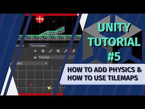How YOU Can Add PHYSICS And a MAP to Your 2d Game - Unity Tutorial #5
