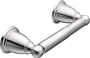 Moen YB2208CH Brantford Double Post Spring-Loaded Toilet Paper Holder, Chrome